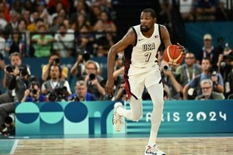 Kevin Durant has taken a stake in Paris Saint-Germain. AFP